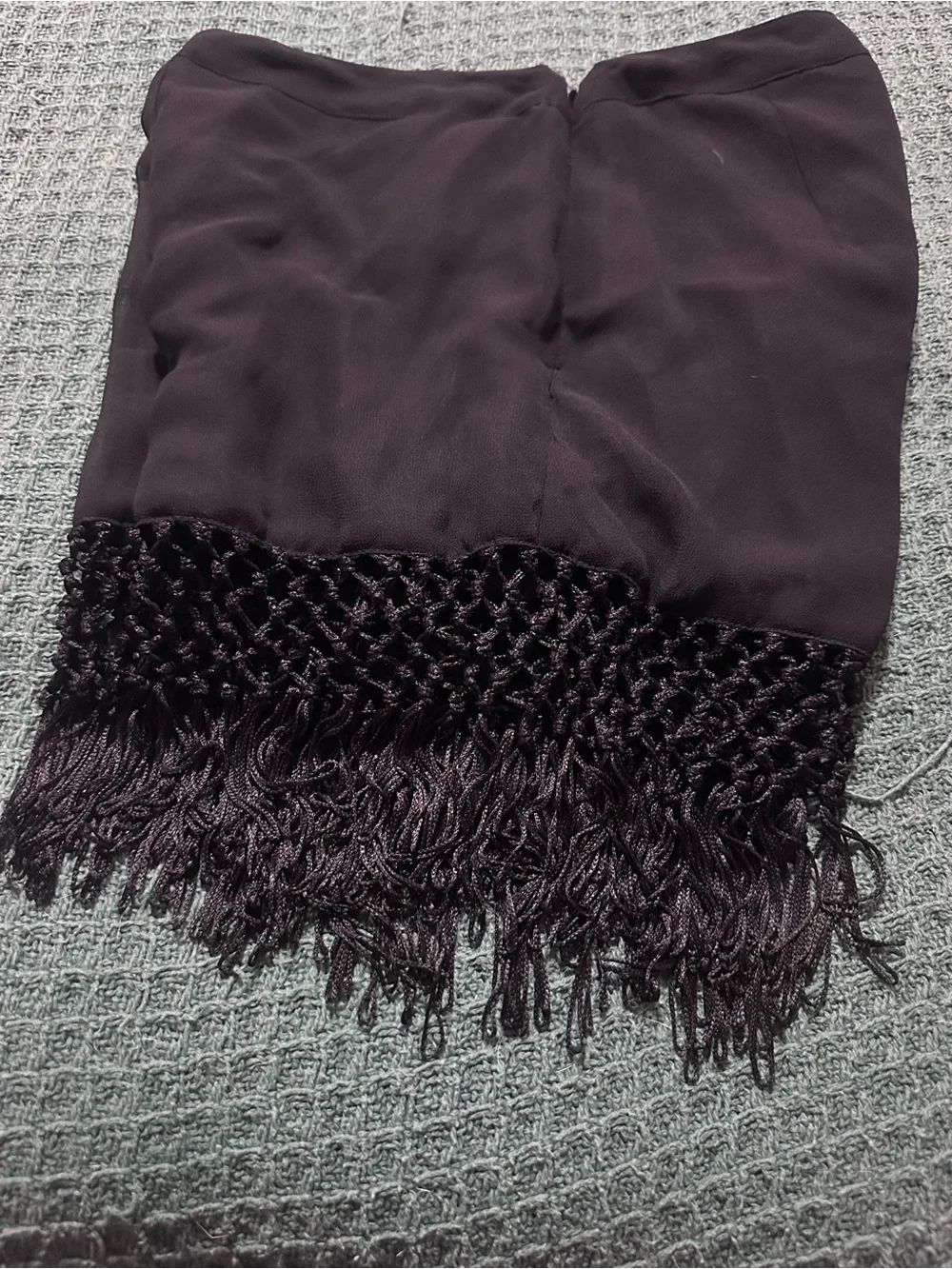 Black TopShop shorts